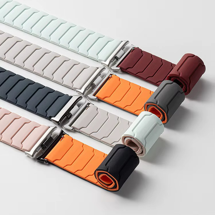 Xiaomi Uhrenarmband Silikon, Weiß - Bild 2
