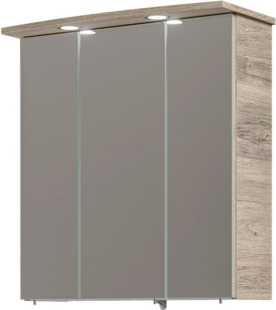 Pelipal Spiegelschrank Quickset 313 Sanremo Eiche, Breite: 65 cm - Bild 1