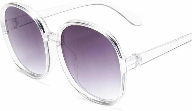 Yiran bag Sonnenbrille, rund, Vollrand, Kunststoff, Unisex, schwarz, grau - Bild 1
