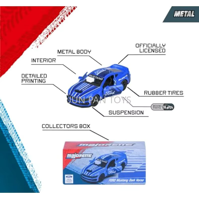 Majorette Ford, Modellauto, Metall, ab 3 Jahren - Bild 1