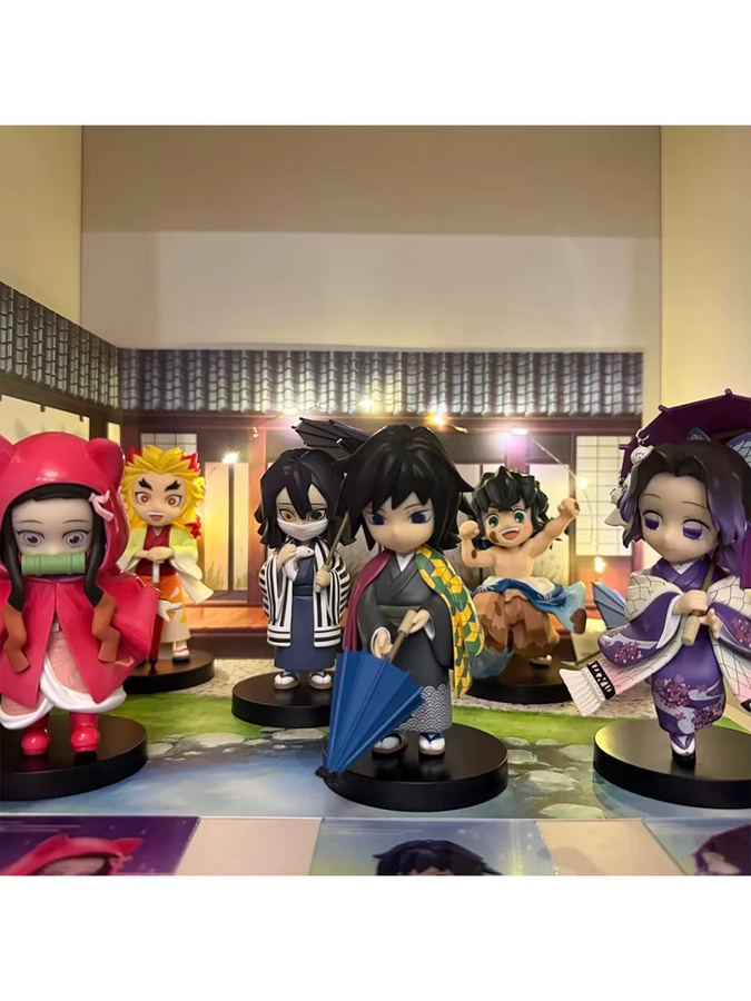Bandai Demon Slayer Plum Rain Serie, Blind Box Figuren, 12-teiliges Set - Bild 3