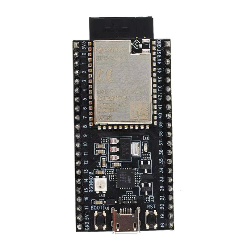 RCmall ESP32-S2-Saola-1R Entwicklungsboard mit WIFI und BLE Modul, 4MB Flash, 2MB PSRAM, Schwarz - Bild 2