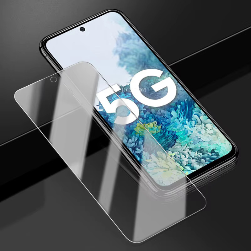 4er-Pack Displayschutzfolie aus gehärtetem Glas für Samsung Galaxy A10, A20s, A30, A30s, A50, A70, A51, A71, A21s, A31, A41, A01, A11 in Transparent - Bild 5