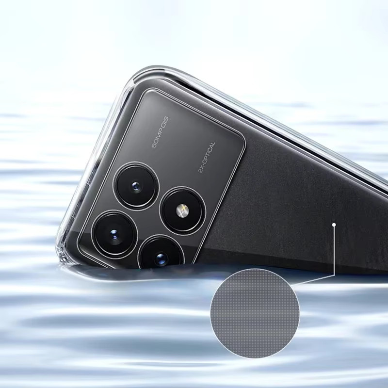 Transparente TPU-Handyhülle für Xiaomi Redmi Note 13, K70, K70E und Poco X6 Pro 5G, ultradünne und stoßfeste Silikonhülle - Bild 2