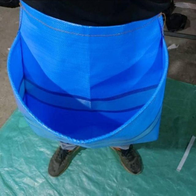 QQ STUDIO Erntebeutel im japanischen Stil für Obst und Gemüse, Blau, B/T/H: 50 x 50 x 50 cm - Bild 1
