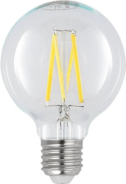 Arcchio LED Filament Lampe E27 aus Glas, 8W, Warmweiß, dimmbar, Transparent - Bild 1