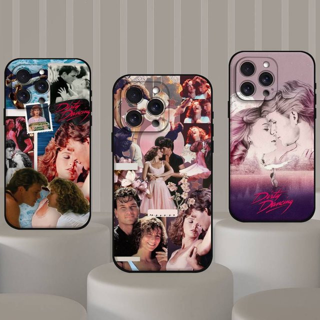 Dirty Dancing Handyhülle aus mattem Silikon für iPhone Modelle, Multicolour - Bild 1
