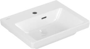 Villeroy & Boch Handwaschbecken Subway 3.0, rechteckig, Keramik, weiß, mit Überlauf, B: 50 cm, T: 40 cm - Bild 1