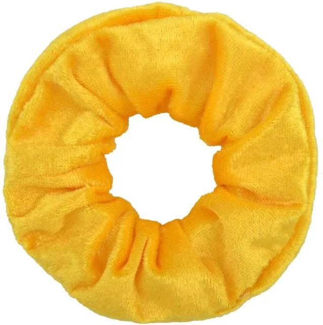 Haargummis Samt, Damen, Mädchen, yellow - Bild 1