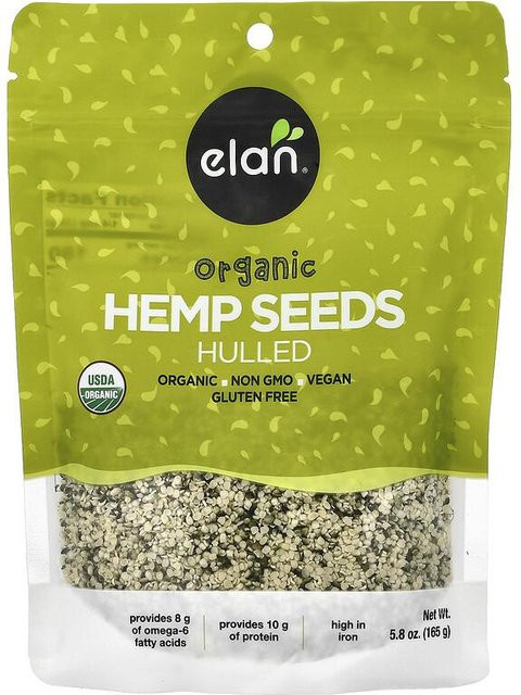 Elan Bio Hanfsamen geschält 165 g - Bild 1