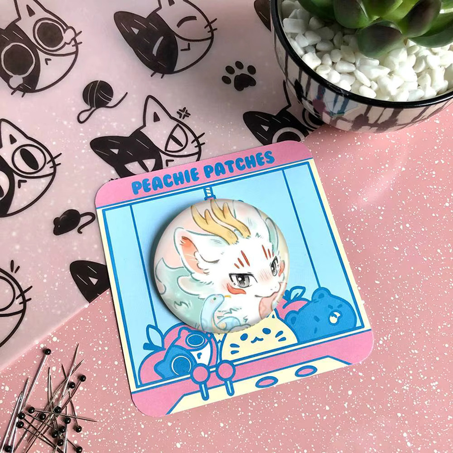 Fabulous Beasts Brosche, Cartoon-Figuren, Unisex - Bild 3