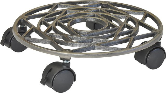 Wagner Kübelroller Antik in Nickel Optik mit Durchmesser: 28,5 cm - Bild 1