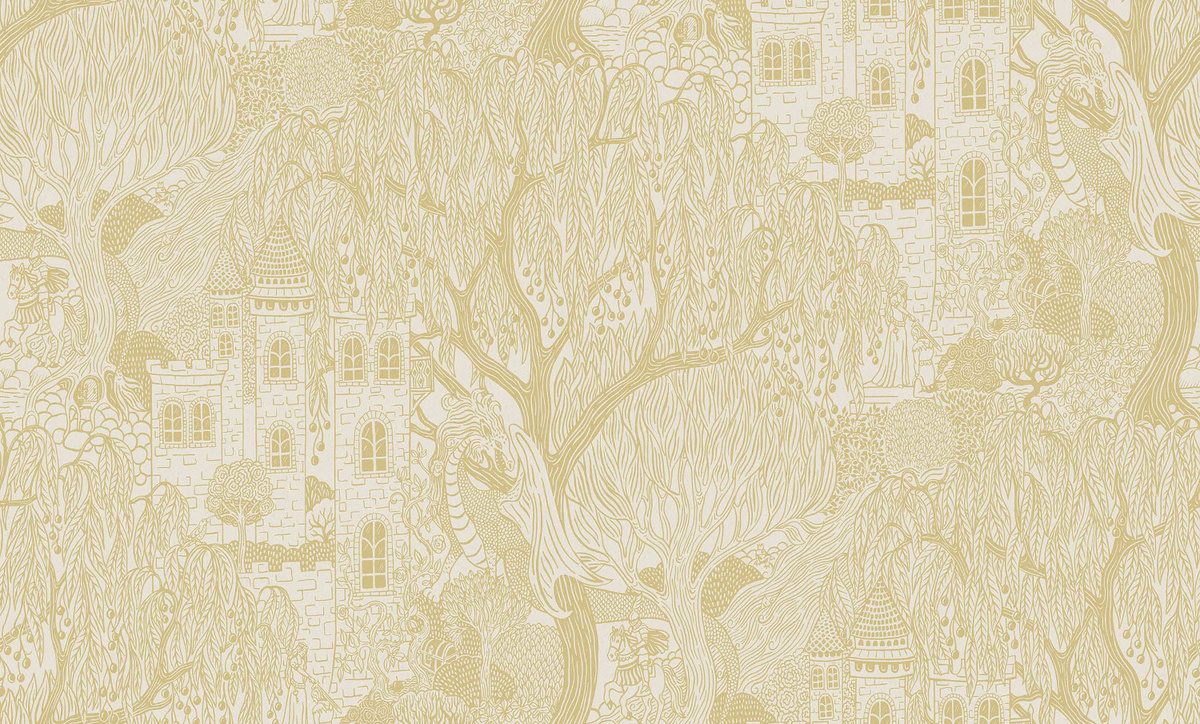 Boråstapeter Studio Wandbild Kingdom of the Willow Grand - 9759W floral textile Wandgestaltung - Bild 2