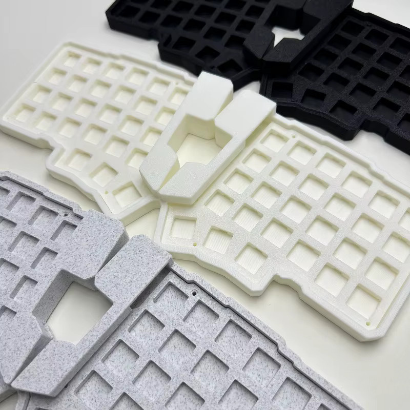 MiFuny Silakka54 Split-Tastaturgehäuse in Schwarz, ergonomisches Gehäuse aus 3D-Druck PLA für mechanische Gaming-Tastaturen - Bild 2