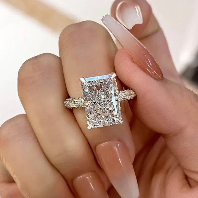 CAOSHI Ring, Silber, Zirkonia, Damen - Bild 1