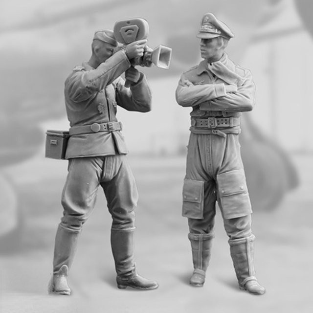 LISM Luftwaffe Resin Soldier Model Assembly Kit 1/32 - Bild 1