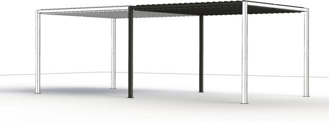 Siena Garden Pergola-Erweiterung Vivera Schattenmanufaktur in Anthrazit - Bild 1