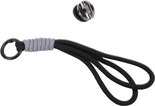 Shoemst Kamera-Handgelenkschlaufe mit 1/4-Zoll-Schraube und Schnellverschluss, Anti-Verlust-Lanyard für Pocket 3 und 360 X4, Schwarz/Grau - Bild 1
