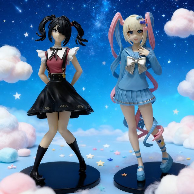 Bandai NEEDY STREAMER OVERLOAD Ame Chan Figur, Mädchen, Kunststoff, Bunt / Mehrfarbig - Bild 1
