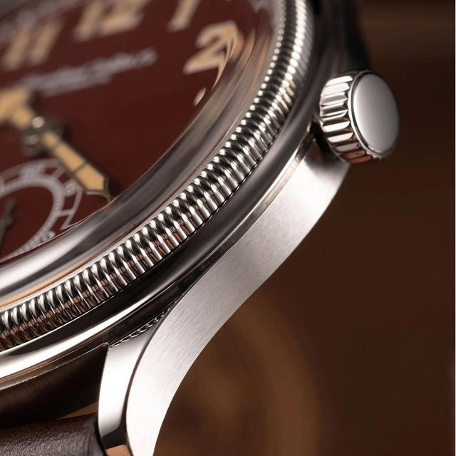Hruodland Armbanduhr Automatik, Edelstahl, Schwarz, Herren - Bild 1