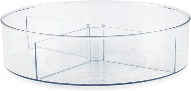 Rotho Drehteller Küchenorganizer Loft Transparent, Höhe: 7 cm - Bild 1