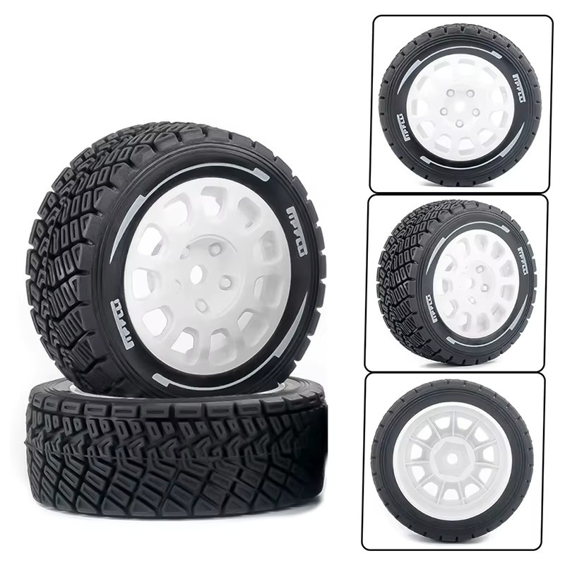 MJX Racing Reifen, 4-teiliges Set, 58mm * 39mm, Schwarz - Bild 1