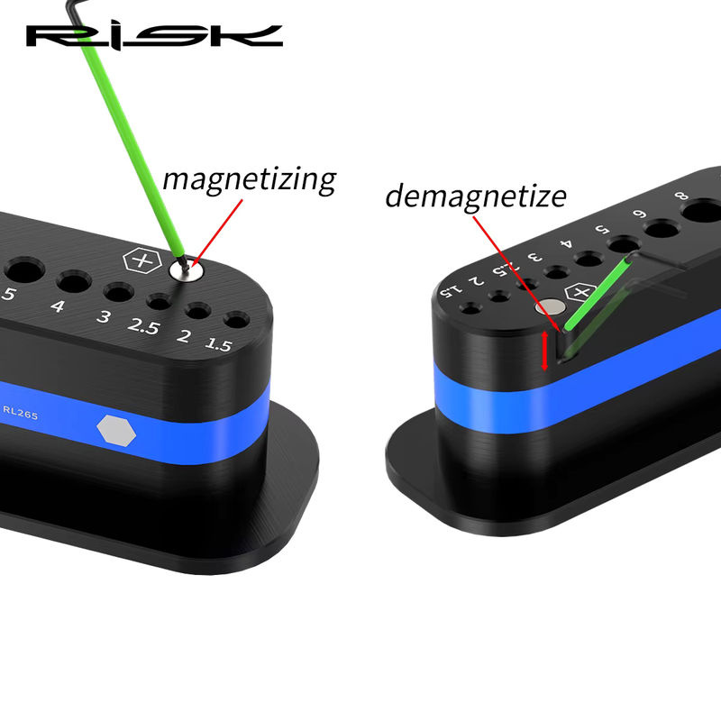 Wera Desktop-Aufbewahrungsregal für L-förmige Sechskant-Torx-Schraubenschlüssel der Serie 950 967 mit magnetisierenden Entmagnetisierungsteilen, 3D-gedruckte Box - Bild 3