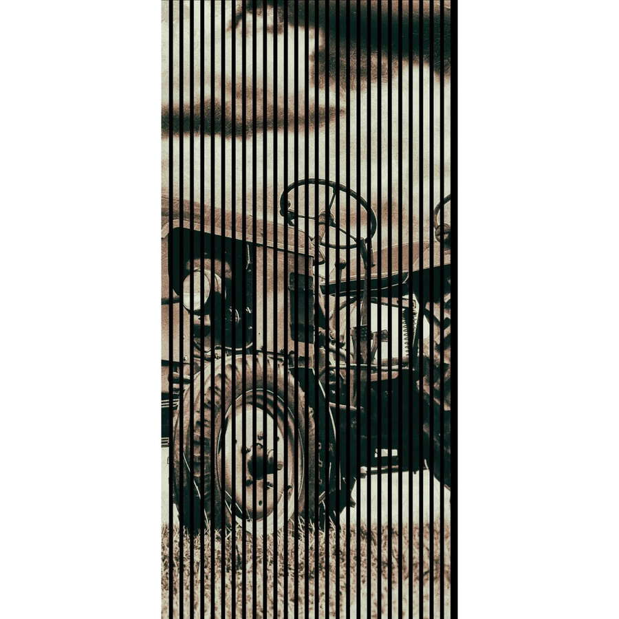 FN Acustico Akustikplatte Traktor aus PET und MDF in Bunt, H x B x T: 2400 x 1133 x 19 mm - Bild 2