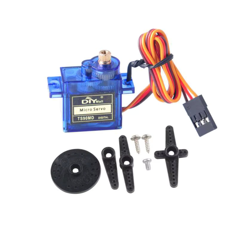 Stemedu TS90MD 9g Digital Micro Servo, Vollmetallgetriebe, 10-teiliges Set, ab 14 Jahren - Bild 2
