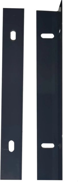 Doppelstabzaun Zaunanschluss Leiste aus Zink, Höhe: 180 cm - Bild 1