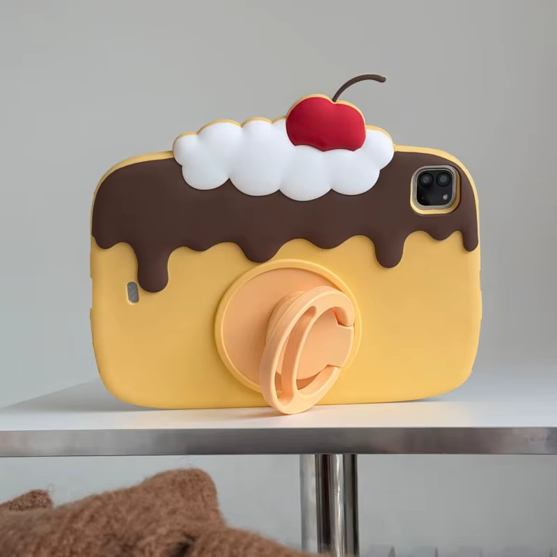 Kreative 3D-Kuchenständer-Hülle für Apple iPad Mini 6 7, iPad Air 4 5, iPad Pro 11 und iPad 7 8 9.7 10.2 10.5 in Multicolour - Bild 2