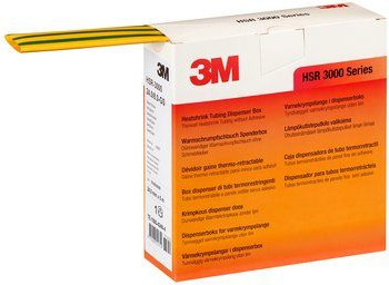3M Schrumpfschlauch Grün Gelb 1,8 cm Länge: 5 m - Bild 1