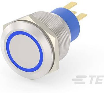 TE Connectivity Druckknopf in Blau und Mehrfarbig 1-2213772-8 - Bild 1