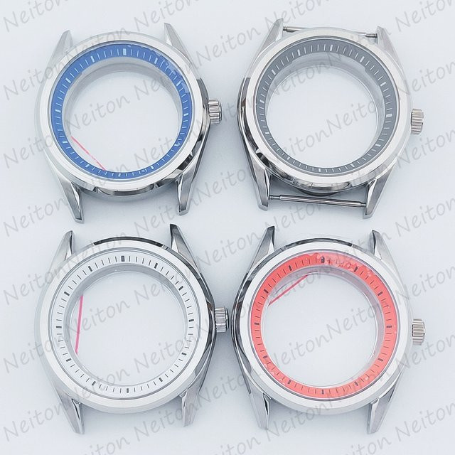 Neiton Uhrenzubehör Saphirglas, 40 mm, Edelstahl, Herren - Bild 1