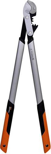 Fiskars PowerGearX LX99-L Amboss-Getriebeastschere in Schwarz, Orange und Alu-Edelstahl mit Präzisionsstahl-Klingen - Bild 2