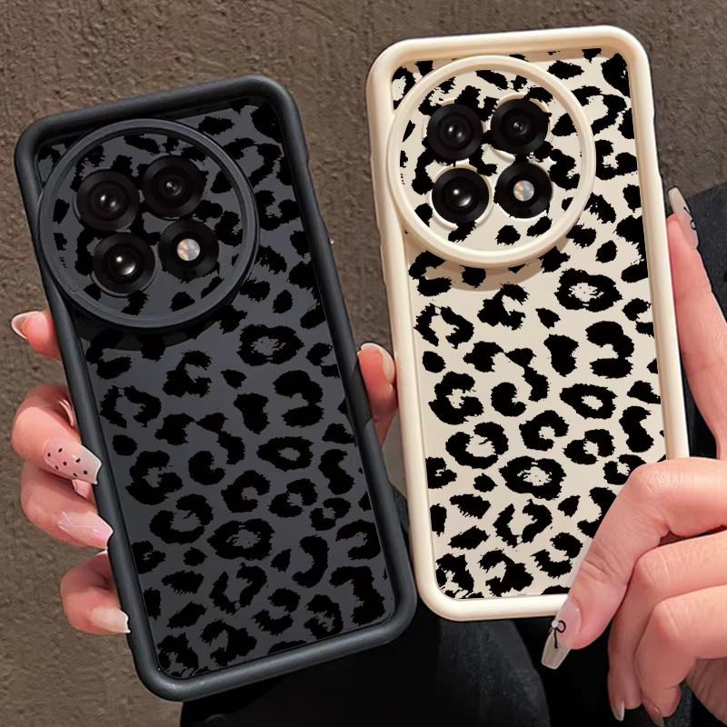 Stoßfeste TPU Handyhülle mit Leopardenmuster für OnePlus 15 13 13T 12 13R 12R 11R 5G und OnePlus Nord 5 Ace 5 3 2 in Multicolour - Bild 2