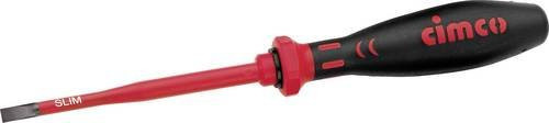 Cimco VDE Schlitz-Schraubendreher in Rot mit 3 mm Klingenbreite und 100 mm Klingenlänge - Bild 1