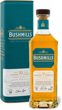 Bushmills Single Malt Irish Whiskey 10 Jahre 0,7 l