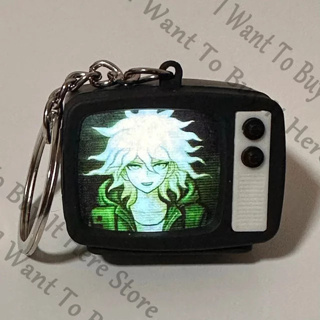 WONST Danganronpa Nagito Komaeda Schlüsselring, Zubehör, Bunt / Mehrfarbig - Bild 1