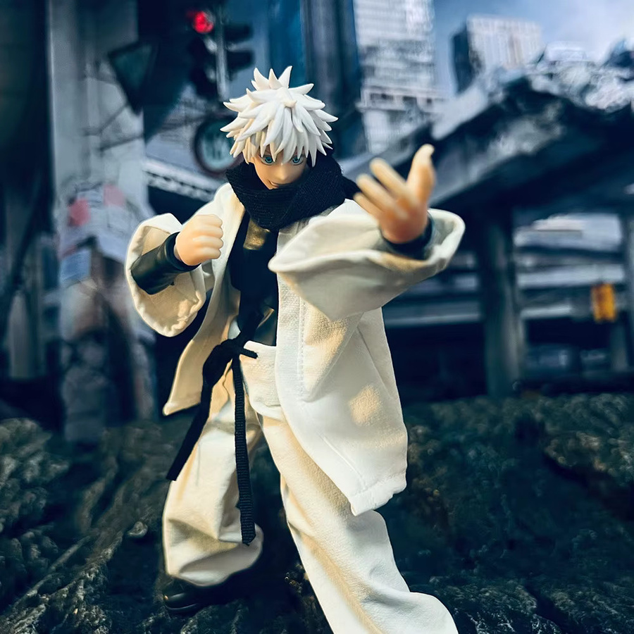 Foyunde Jujutsu Kaisen Gojo Satoru Kleidungsset, Zubehör, weiß - Bild 3