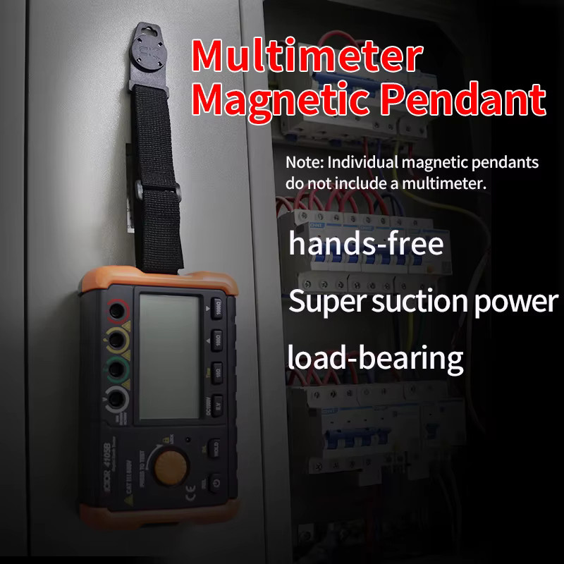 SNAKOL Magnetisches Aufhängegurt-Set für Multimeter in Schwarz - Bild 2