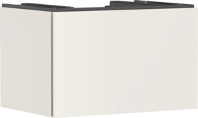 Hansgrohe Waschtischunterschrank Xilesa E 1 mit einem Schubkasten, sandbeige matt, Breite: 78 cm, Tiefe: 55 cm - Bild 1