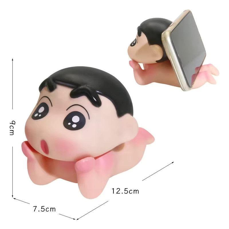Bandai Crayon Shin-Chan Zaemon, Einzelfigur, Kunststoff - Bild 4