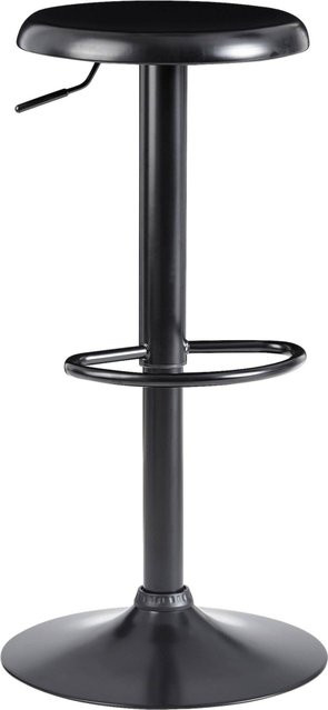 Wohnling Barhocker aus Eisen in Schwarz B/H/T: 40 x 79 x 40 cm - Bild 1