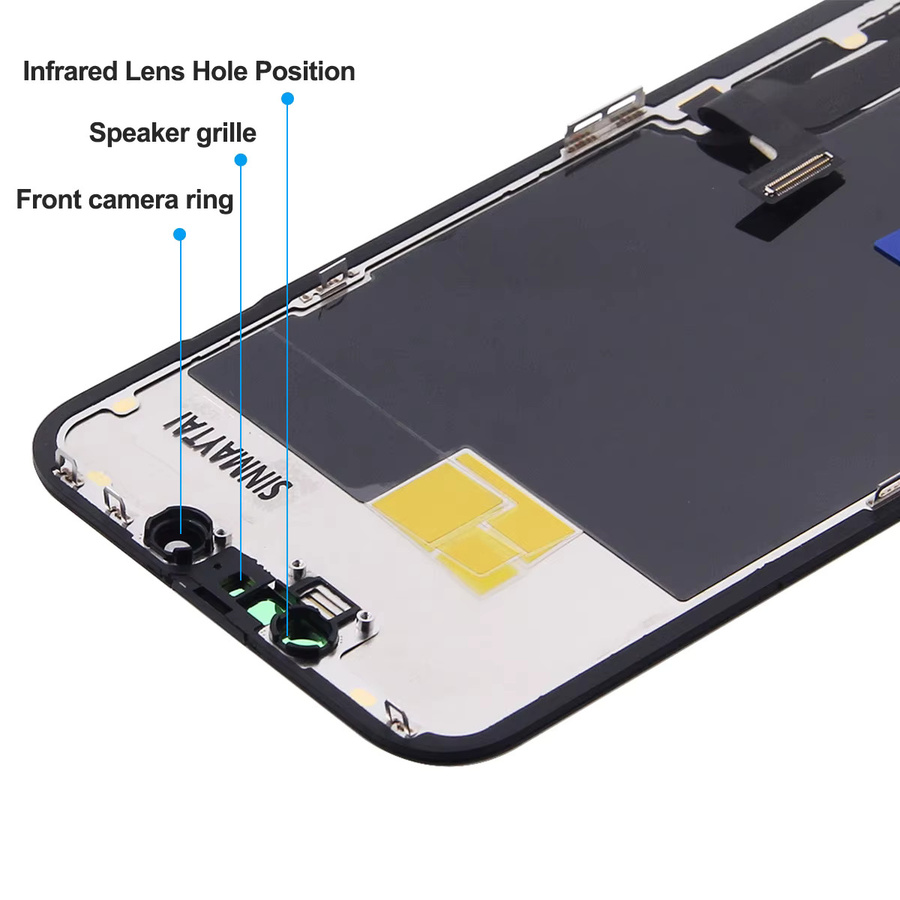 JK Soft OLED LCD Display mit Touch-Digitizer-Baugruppe für iPhone 13, Farbe: Schwarz, kompatibel mit iPhone 13 A2633 und A2482 - Bild 4