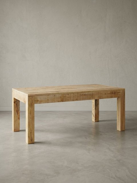 Couchtisch KADIMA DESIGN aus Mango Massivholz in Braun im Landhaus-Stil, B/T/H: 110 x 60 x 47 cm - Bild 1