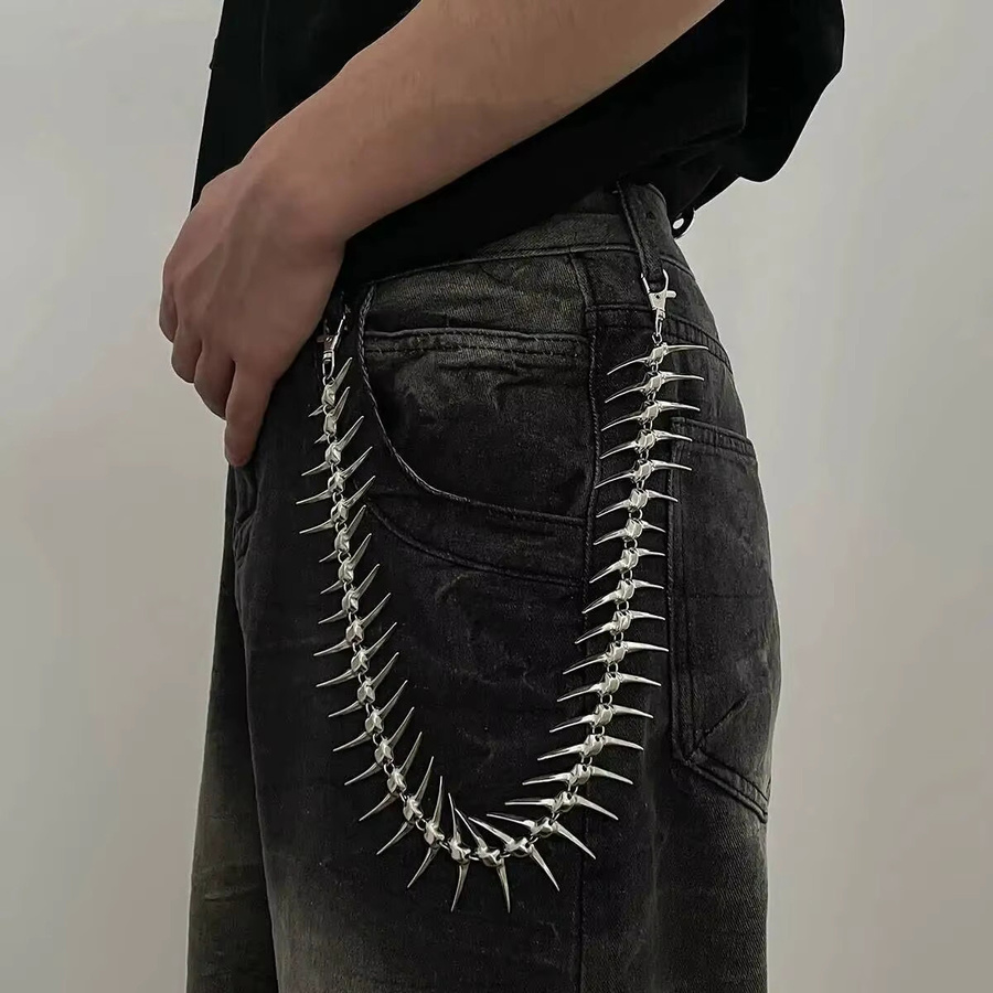 KunJoe Taillenkette, Edelstahl, Silber, Herren - Bild 2
