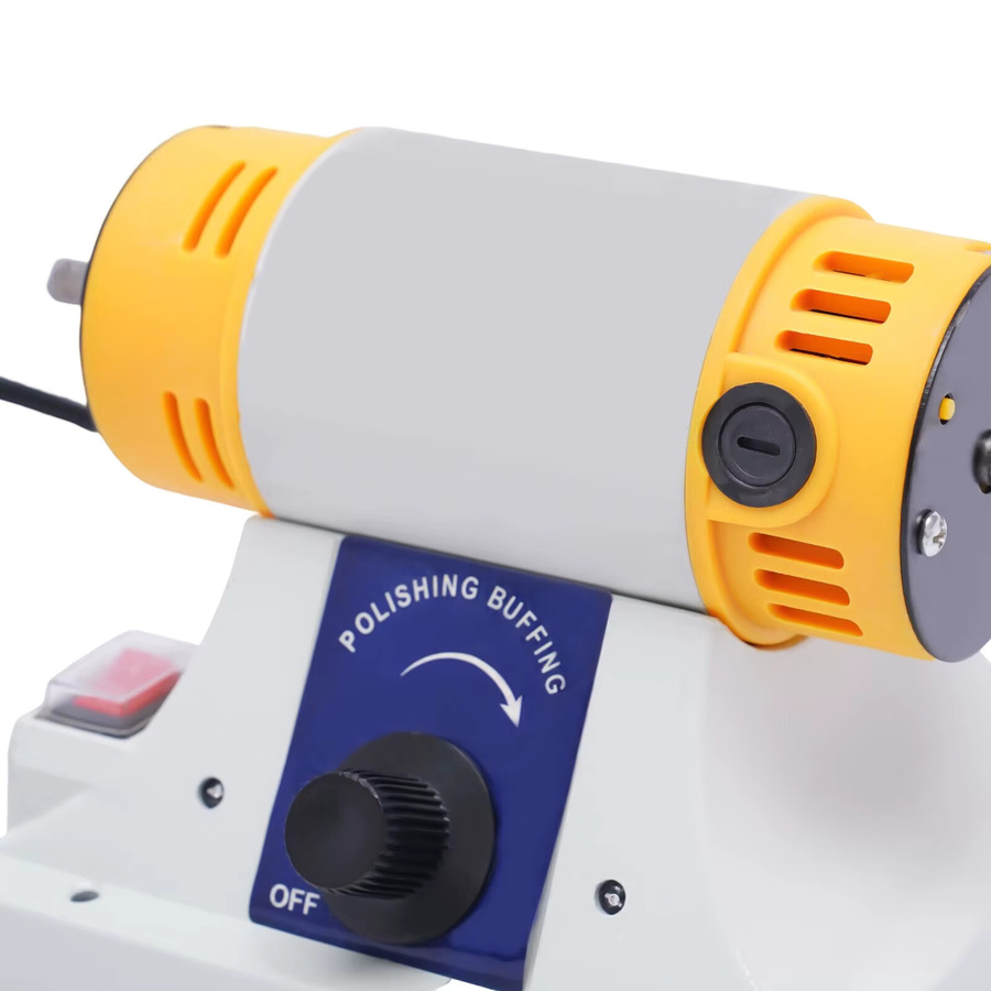 CNCEST Mini Tischschleifer und Poliermaschine mit 200 W für Schmuck und Edelsteine - Bild 3