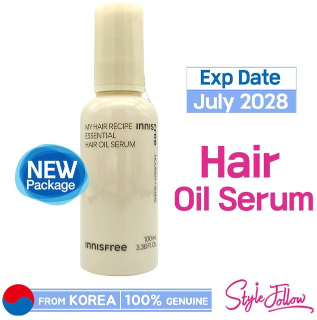 INNISFREE My Hair Recipe Essential Hair Oil Serum mit Kamelienöl, 100 ml - Bild 1