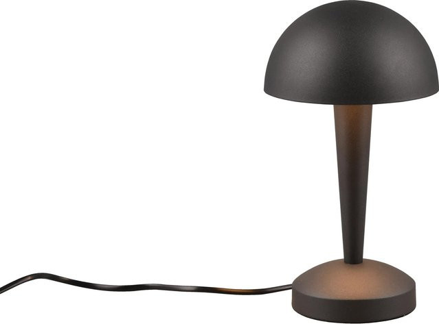 Reality Tischleuchte Canaria in Schwarz-Gold, moderne dimmbare Pilzform-Lampe mit Touch-Funktion - Bild 1